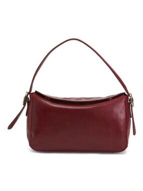 MADE IN INDIA Leather Flap Over Shoulder Bag